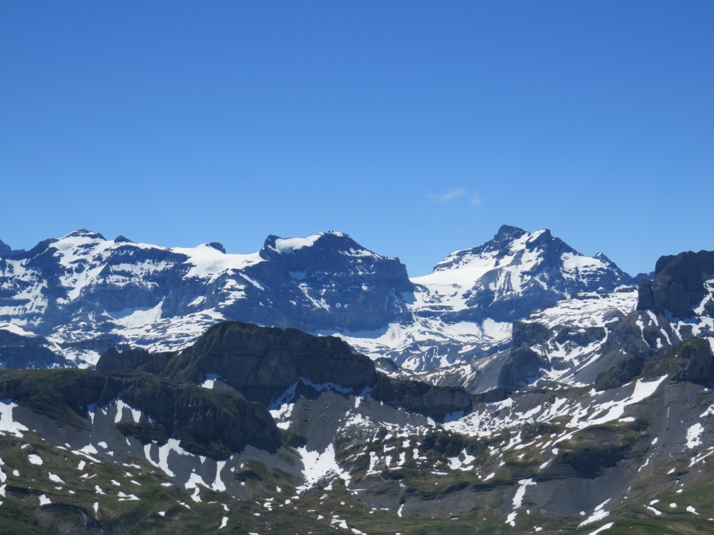 Blick Richtung Clariden und Schärhorn