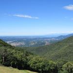 Aussicht von Cragno ins Mendrisiotto