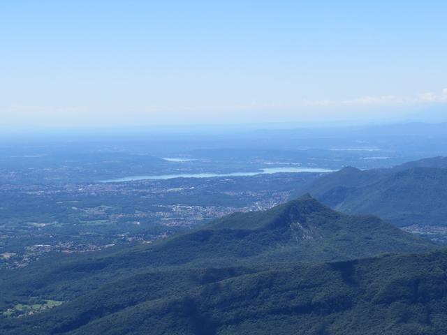 Blick Richtung Varese mit dem Lago di Varese