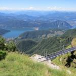 der zweite Gipfel des Baraghetto erreicht man über diese Brücke