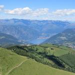 Blick auf den Lago di Lecco