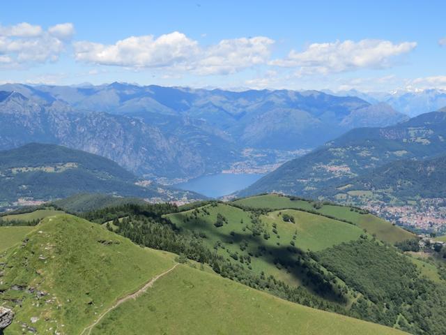 Blick auf den Lago di Lecco