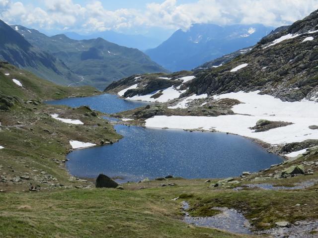 Blick auf die Laghi della Valletta