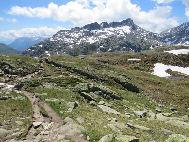 auf dem Weg zu Punkt 2408 m.ü.M.