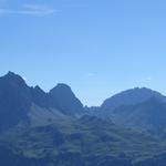 Blick zum Piz Mitgel, Corn da Tinizong und Piz Ela