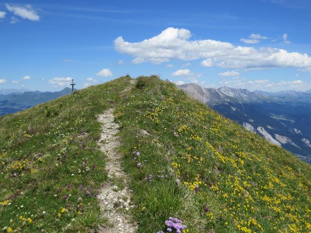 es beginnt nun eine Gratwanderung vom feinsten