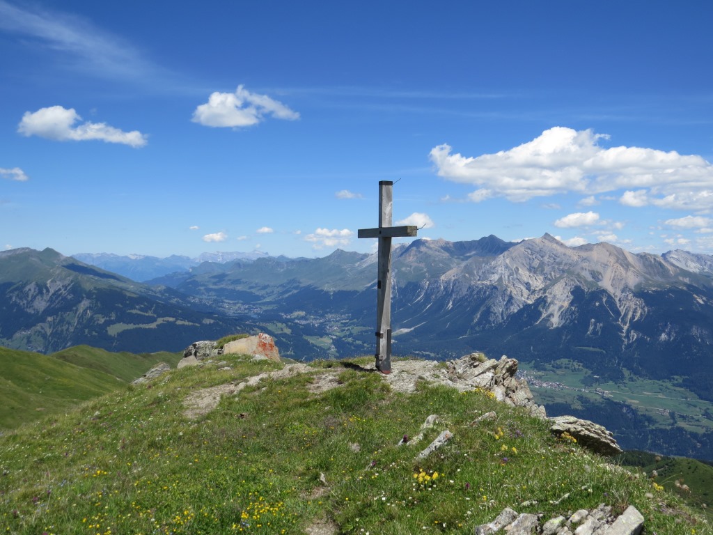 ...mit Gipfelkreuz