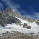 vom Glacier du Dolent kommt ein frischer Wind herüber