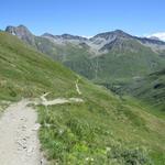 ...über die Alpweiden von La Peule 2293 m.ü.M.