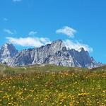 einfach schön. Grandes Jorasses, Pointes des Hirondelles und Aiguille de Leschaux