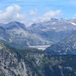 sehr schönes Breitbildfoto. Es ist sogar die Staumauer des Lac d'Emosson zu erkennen