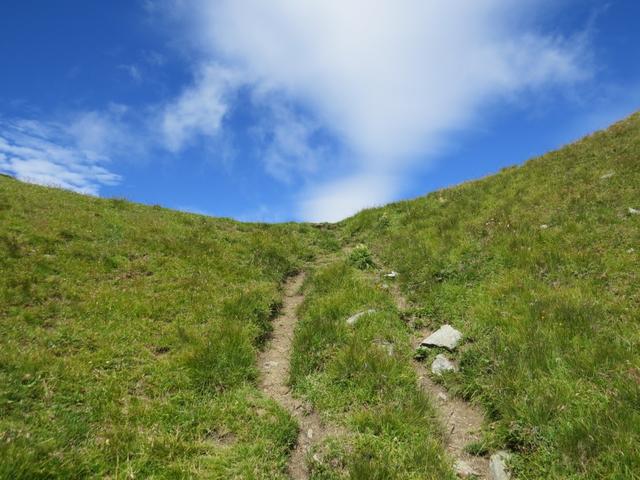 wir erreichen die unterhalb des Beaufort  bei Punkt 2699 m.ü.M. gelegene Aussichtsterrasse