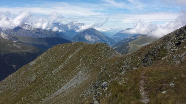 ...zwischen Pointe de Penne und Tita de Bou