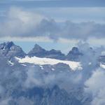 die Dents du Midi tauchen vor uns auf. Was für ein Erlebnis, als wir dort oben standen