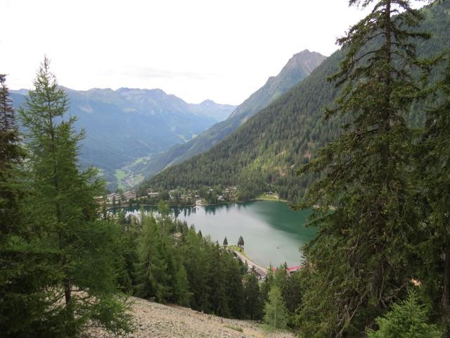 Blick zurück zum Lac Champex