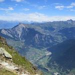 was für eine Aussicht nach Verbier und dem Pierre Avoi