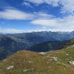 Blick nach Verbier, Pierre Avoi und das Val de Bagnes