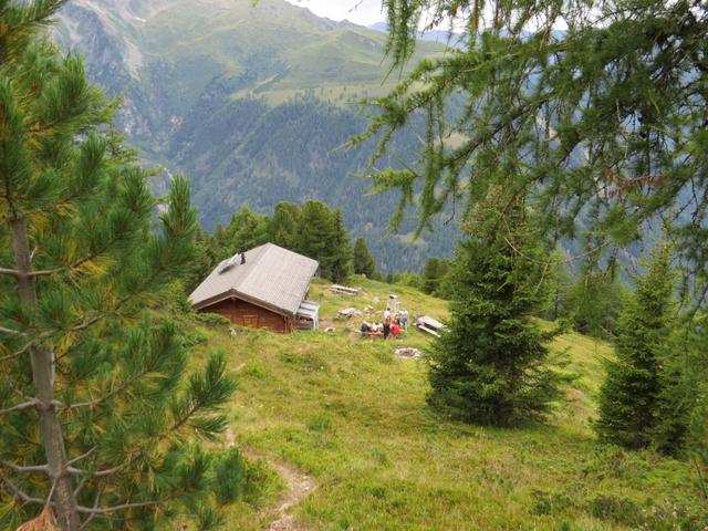 ...erreichen wir die private Berghütte auf Plan Foyat