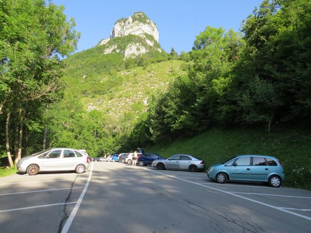 über Miex fuhren wir zum Parkplatz bei Le Flon 1080 m.ü.M.