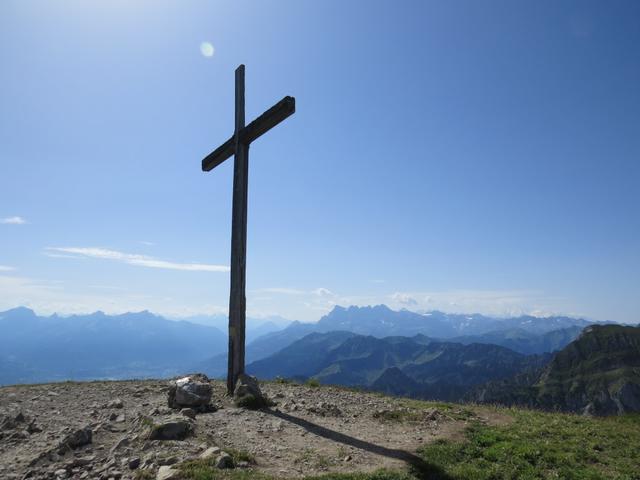 ...den aussichtsreichen Gipfel des Grammont 2172 m.ü.M.