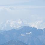 Blick zum Mont Blanc Massiv