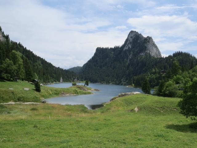 alles am See entlang, erreichten wir danach wieder den Col de Taney 1440 m.ü.M.