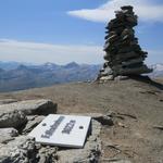 ...erreichen wir direkt auf dem Grat gehend, den Gipfel des Faltschonhorn 3022 m.ü.M.