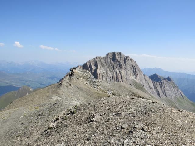 auf dem gleichen Weg wie wir aufgestiegen sind, verlassen wir wieder den Faltschonhorn