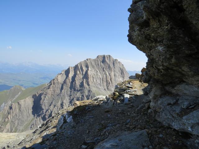 wir erreichen wieder die "schwierigste" Stelle der ganzen Bergtour