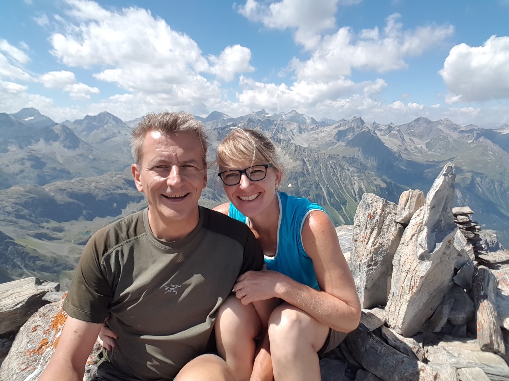 Erinnerungsfoto aufgenommen auf dem Igl Compass