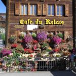 beim Café du Relais in Euseigne...