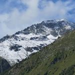 Blick auf die La Roussette. Dahinter befindet sich der Col de Riedmatten. War das eine super Bergwanderung