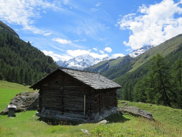 ab hier wandern wir nicht mehr auf dem gleichen Weg zurück nach Les Haudères