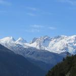 ...und zu den umliegenden Bergen Breithorn, Pollux, Castor und Liskamm, ist einfach zu schön um einfach weiter zu laufen