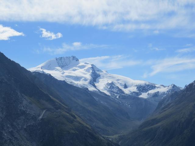 Blick in die Täschalp und zum Rimpfischhorn