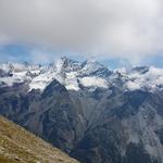 einfach super schön. Nadelhorn, Lenzspitze, Dom und Täschhorn