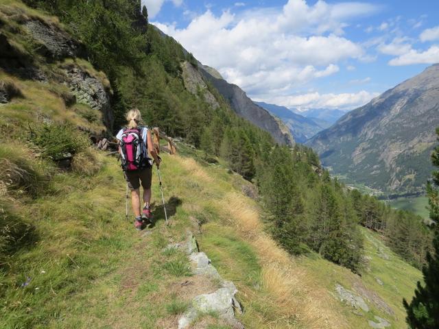 was nun kommt ist ein Höhenweg der Superlative