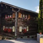der alte Dorfkern von Bürchen, besitzt noch sehr schöne Walliser Bauernhäuser