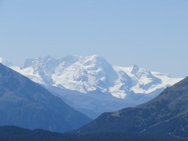 Pollux, Breithorn und Klein Matterhorn