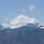 Blick zum Brunegghorn, Weisshorn und Bishorn