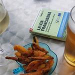 auf der schönen Piazza Cavour in Vercelli nehmen wir den ersten Aperitivo zu uns