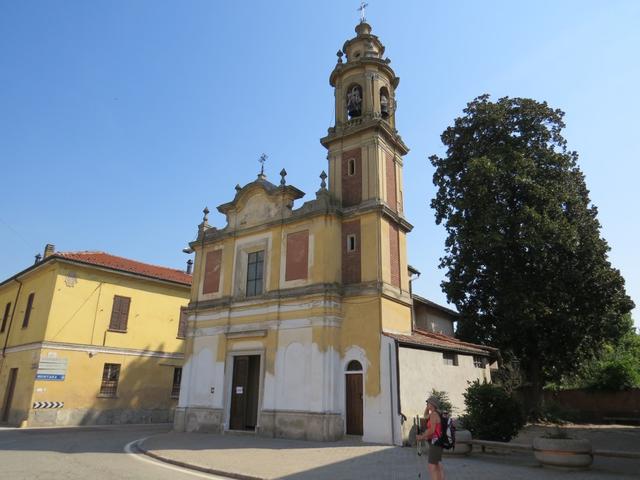 die schöne Kirche von Nicorvo...