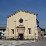 die Kirche Santuario di Santa Maria del Campo 12.Jhr. ist ein Kleinod an der Via Francigena