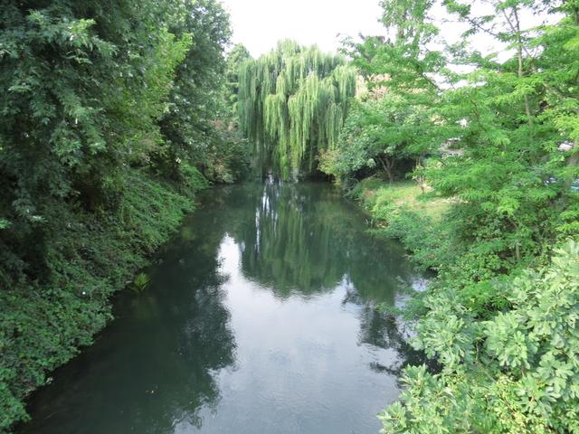 bei Tromello überqueren wir den Fluss Terdoppio