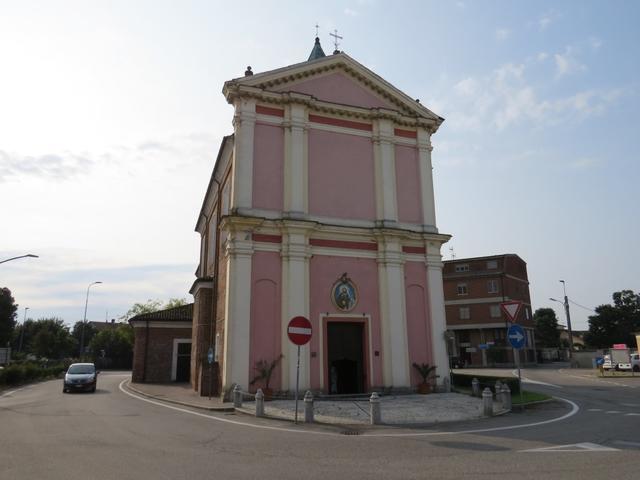 die Kirche San Rocco 17.Jhr. in Gropello - Cairoli