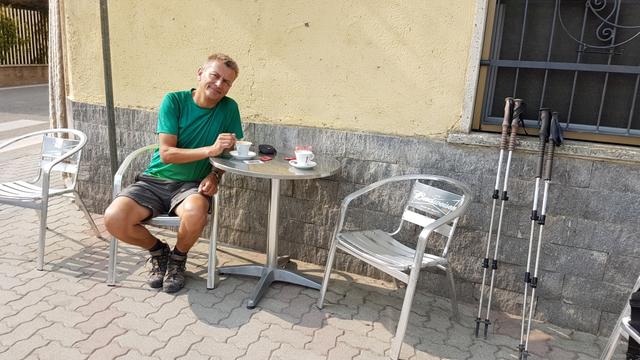 ... und legen eine Kaffeepause ein