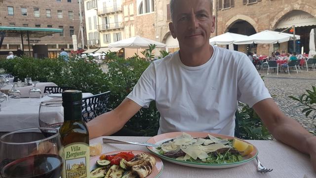 ...einen guten Wein, und beenden unsere Pilgerreise