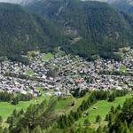 schönes Breitbildfoto mit Blick auf Zermatt. Bei Breitbildfotos nach dem anklicken, immer noch auf Vollgrösse klicken