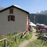 ...mit seinem sehr schön gelegenen Bergrestaurant Edelweiss 1961 m.ü.M.