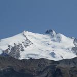 Nordend und Dufourspitze herangezoomt